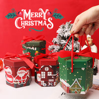 Christmas Christmas Eve Fruit Packing Box Gift Candy Hexagonal Box
