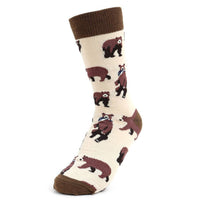 Brown Bear Novelty Socks
