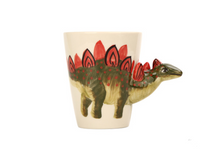 Tazas de dinosaurios de cerámica 3D
