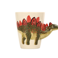 Tazas de dinosaurios de cerámica 3D