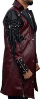 Medieval Costume Punk Goth Style Leather Coat (Mens)
