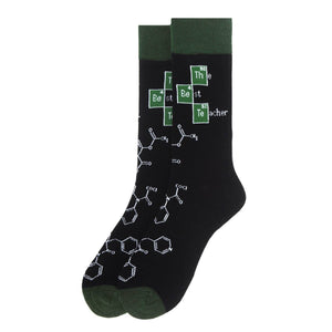 "The Best Teacher" Novelty Socks (Mens)