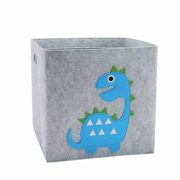 Cube Folding Storage Box Box Children's Toys Felt Cloth Fabric Basket Foldable Box