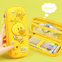 Three-dimensional Pencil Case Primary School Kindergarten Cartoon Large Capacity Pencil Case Pencil Box
