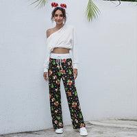 Christmas Print Lounge Pants
