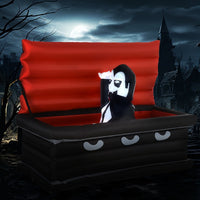Inflatable Vampire Coffin Halloween Decoration