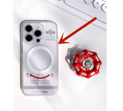 Creative Magnetic Shut-off Valve iPhone Case