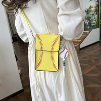 Baseball Crossbody Transparent Bag
