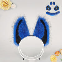 Halloween Masquerade Anime Werewolf Beast Ear Headdress Costume Props
