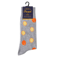 Orange Fruit Novelty Socks (Mens)
