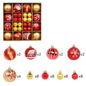 Creative Christmas Decorative Ball Ornaments Gift Box Sets