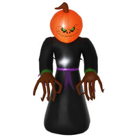 Inflatable Halloween Jack-o-lantern Ghost Outdoor Decoration