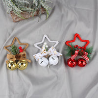 Christmas Star Bell Pendant
