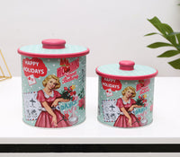 Sealed Cans Holiday Gift Candy Containers
