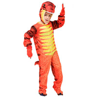 Accessoires de spectacle de dinosaures pour enfants, Costume de mascarade d'halloween, vêtements de fête sur scène de Cosplay de dinosaure