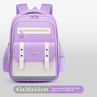 Lightweight And Wear-resistant School Backpack
