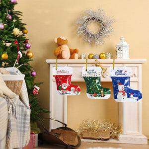 Christmas Stocking Ziplock Bags (30 Pcs - Assorted Sizes)