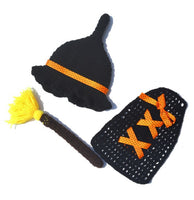 Hand-knitted Cartoon Animal-shaped Newborn Photography Outfits
