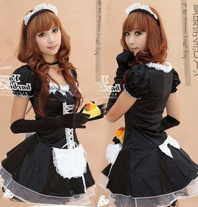 Masquerade Costume Party Maid Cosplay Suit