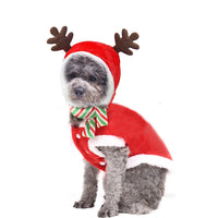 Christmas Reindeer Dog Costume Hooded Sweatshirt
