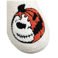 Comfortable The Nightmare Before Christmas Embroidery Cotton Slippers
