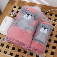 Quality Baby Bear Bath Towel Gift Set