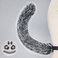 Halloween Masquerade Anime Werewolf Beast Ear Headdress Costume Props
