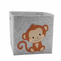Boîte de rangement pliante Cube, boîte de rangement pour jouets d'enfants, panier en tissu feutré, boîte pliable
