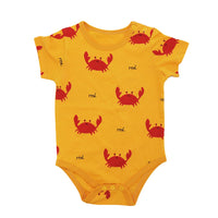 Short Sleeve Bodysuit Summer Baby Triangle Crawling
