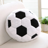 Sports Ball Shaped Plush Cushion Pillows