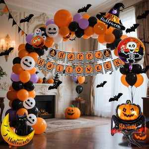 Halloween Balloon Set Party Decoration Supplies