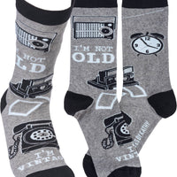 I'm Not Old I'm Vintage Socks