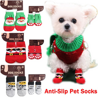 Santa Claus Dog Socks
