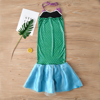 Vestido de sirena princesa Ariel (niño pequeño/niño)
