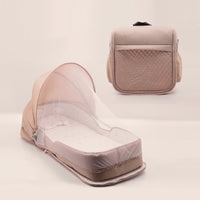 Newborn Baby Crib Foldable And Portable Mobile Backpack
