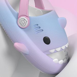 Sandales et pantoufles pour enfants Rainbow Shark