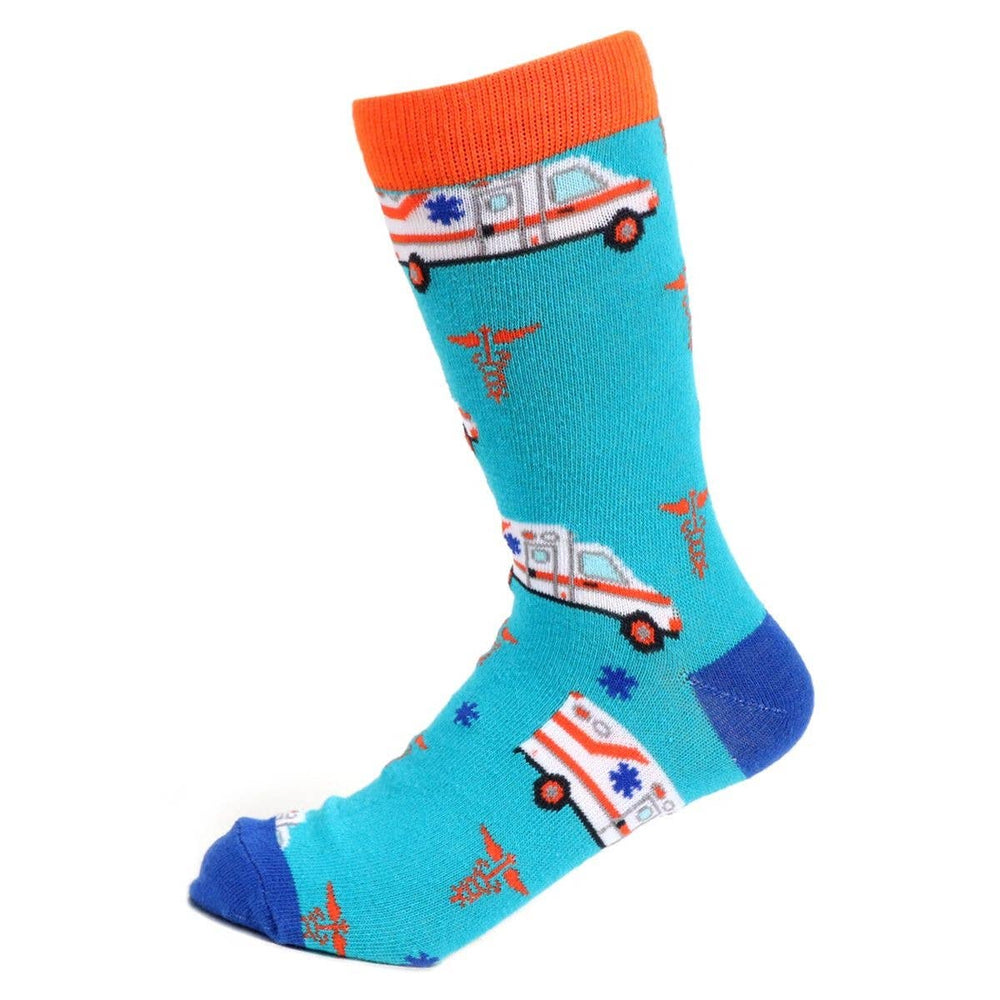 Ambulance Novelty Socks