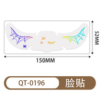Halloween Face Tattoo Stickers - Waterproof Fake Freckles Temporary Tattoos For Women & Men
