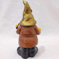 Creative Pumpkin Dwarf Halloween Dwarf Sculpture Decorative Resin Crafts
