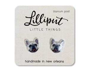 Frenchy French Bulldog Earrings