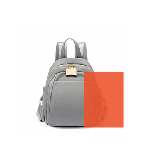 Mini mochila ligera de tela Oxford simple y de moda