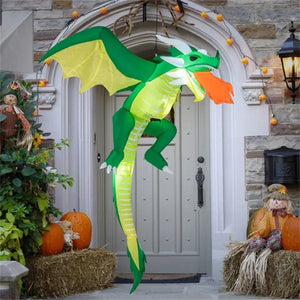 5-foot Halloween Inflatable Dragon Decoration