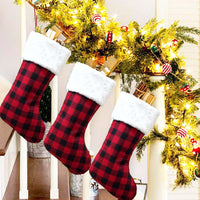 Buffalo Plaid Christmas Stockings