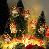 Christmas LED Light String Santa Claus Elk Snowman Xmas Ornament String Light Christmas Decorations New Year Navidad Gift

