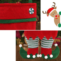 Christmas Elf Legs Candy Wine Gift Bags
