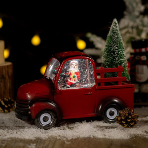 Truck & Tree Snow Globes