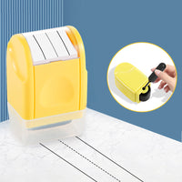 Simplified Handwriting Line Roller Stamp
