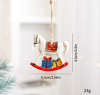 Resin Christmas Tree Ornaments Santa
