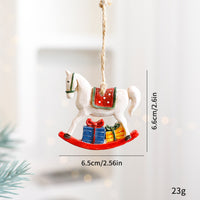 Resin Christmas Tree Ornaments Santa