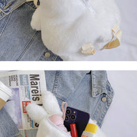 Little Duck Rabbit Plush Backpack